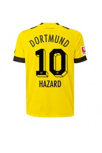 Fotbalové Dres Borussia Dortmund Thorgan Hazard #10 Domácí Oblečení 2022-23 Krátký Rukáv